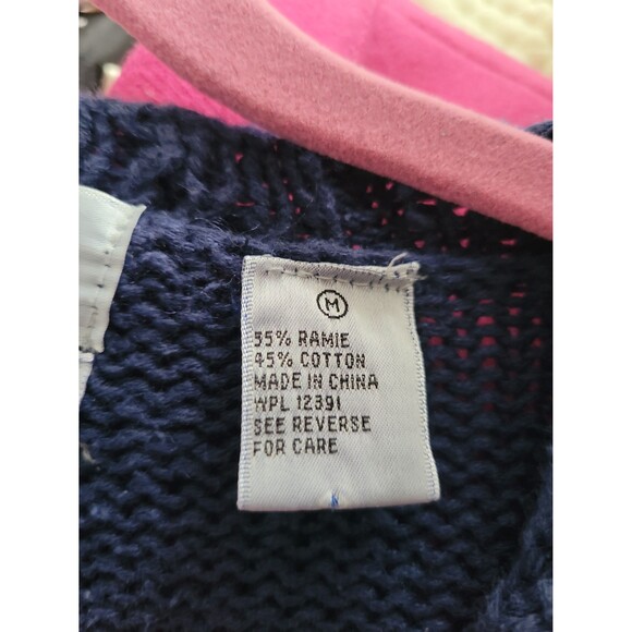 Northern Isles Hand Knitted Xmas Sweater Sz M Santa Festive Holiday - Picture 5 of 6